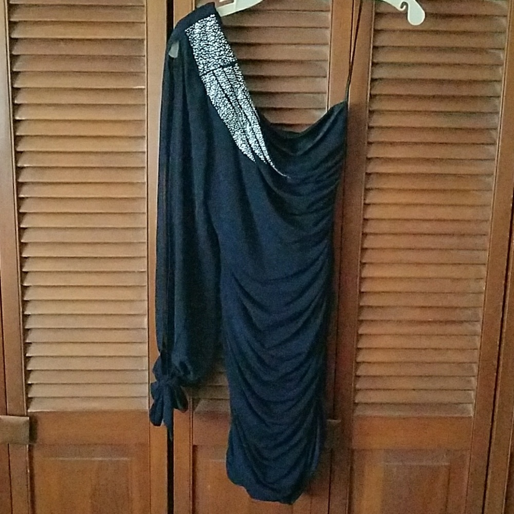 Never worn one shoulder dress